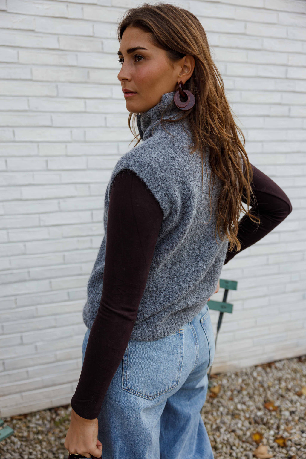 Gilet Dores - gris