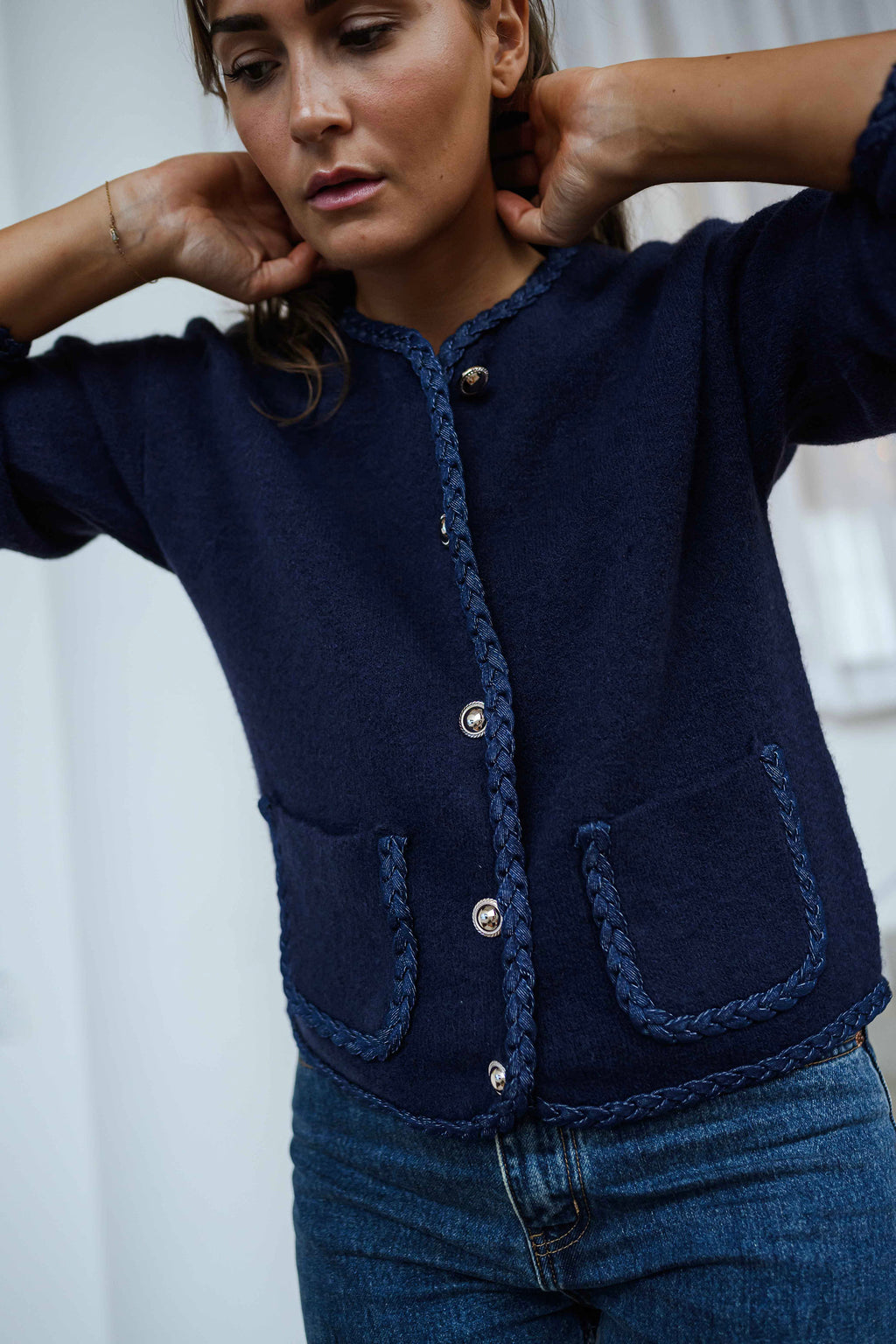 Gilet Isadora - bleu