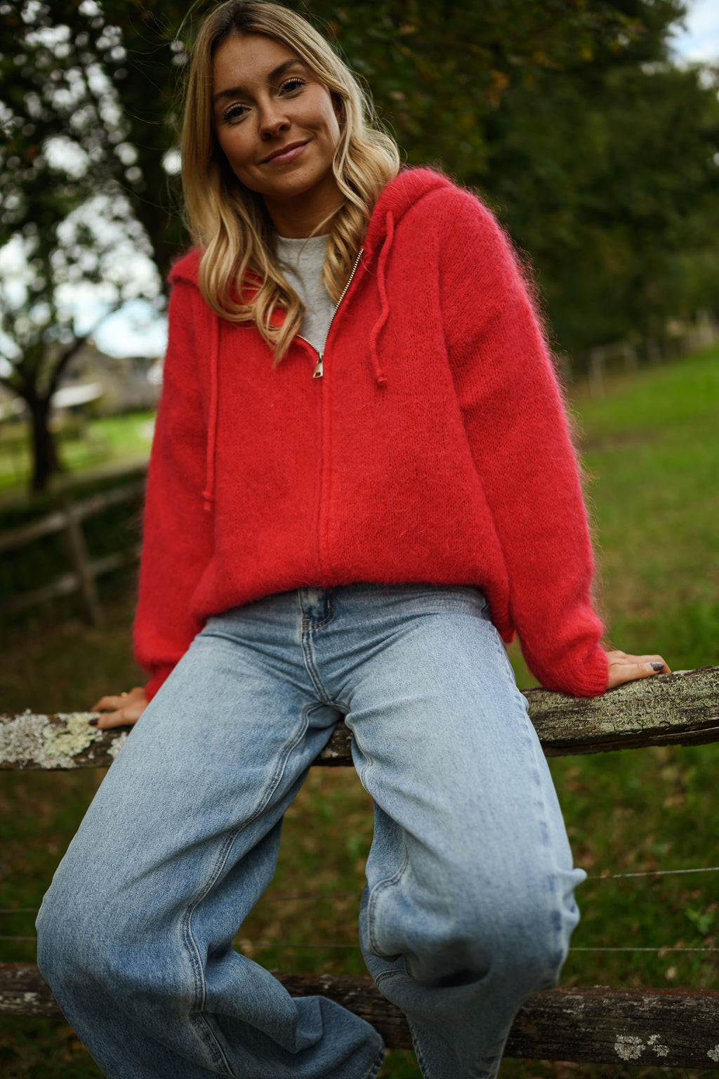 Gilet Jayde - rouge