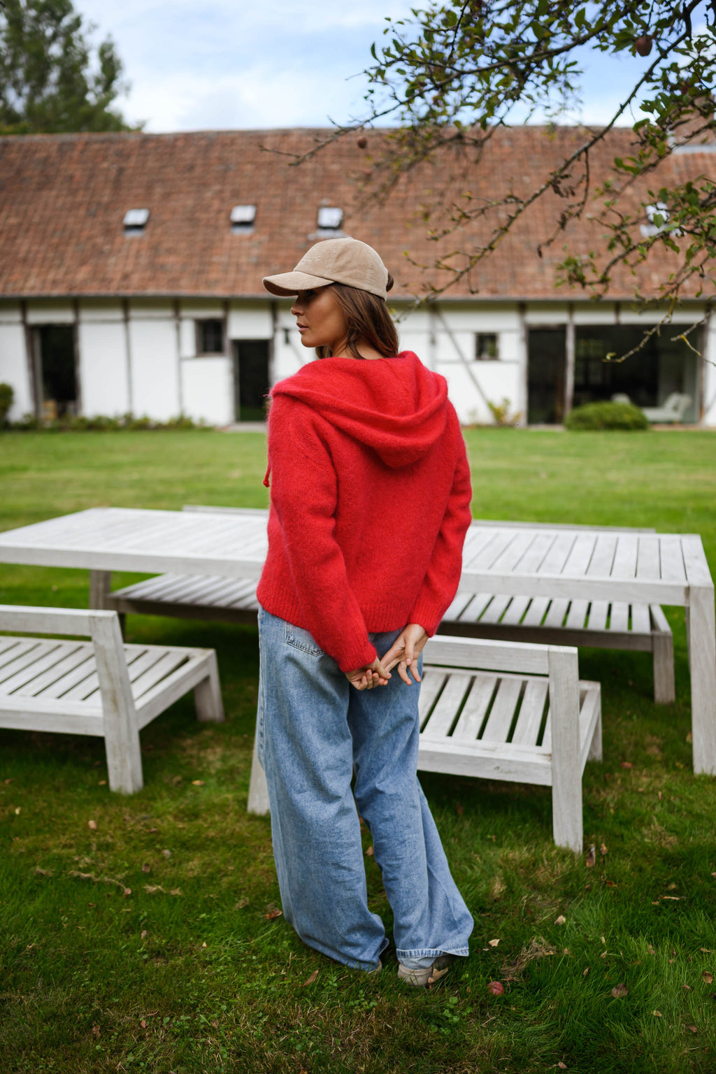 Gilet Jayde - rouge