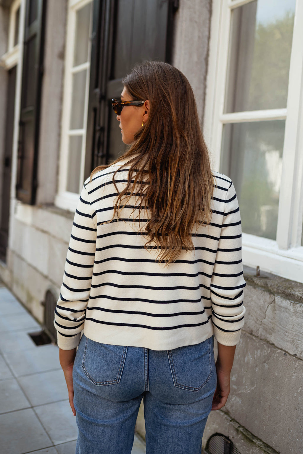 Kala cardigan - with lines 