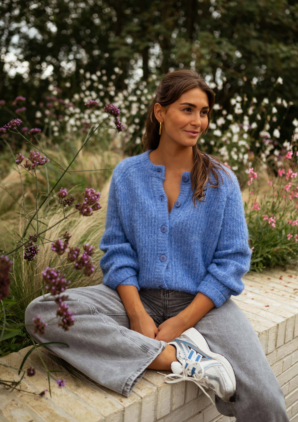 Louna cardigan - blue