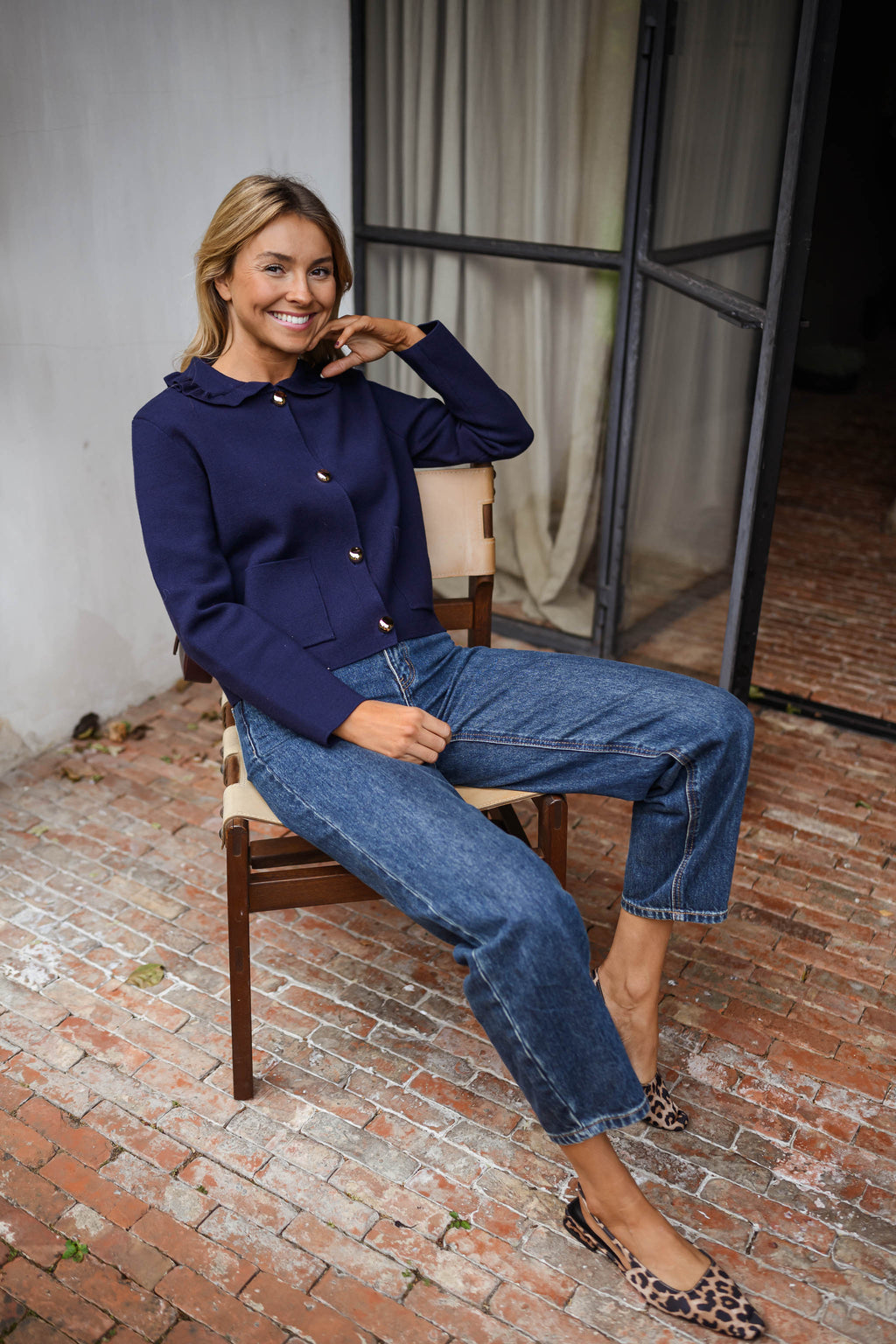 Gilet Presly - bleu