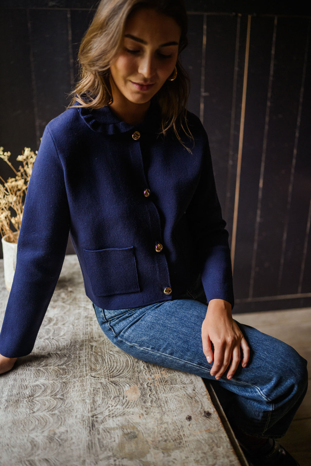 Gilet Presly - bleu