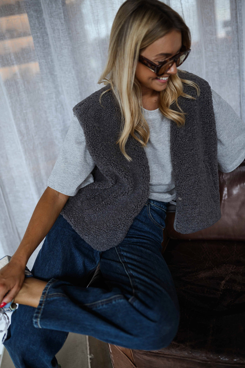 Gilet Taoh - gris