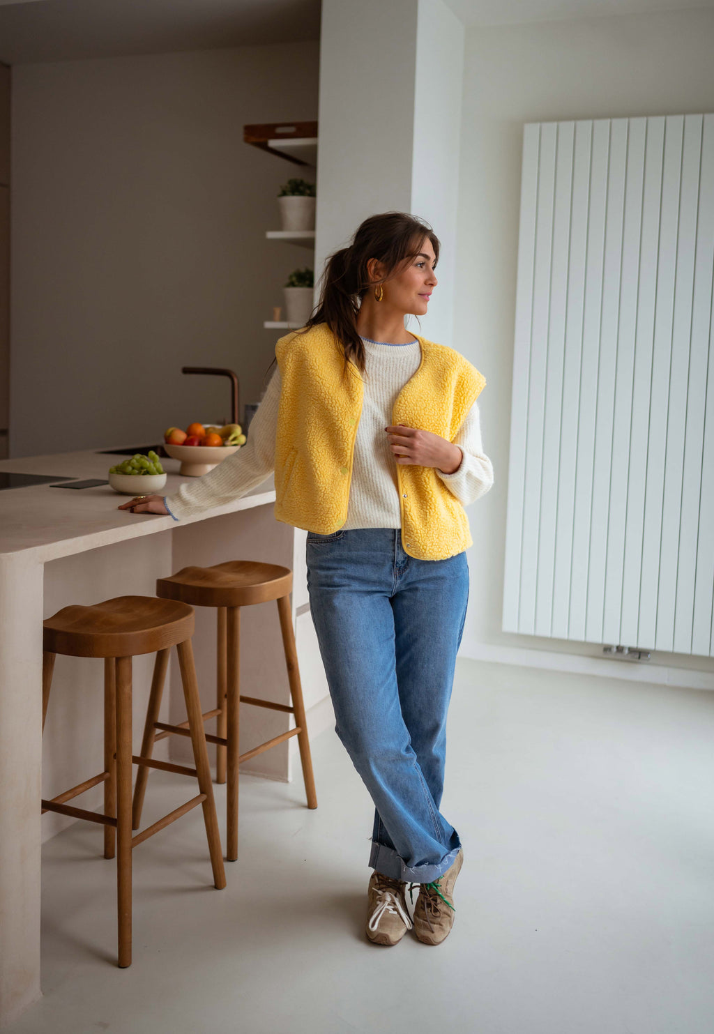 Taoh cardigan - yellow