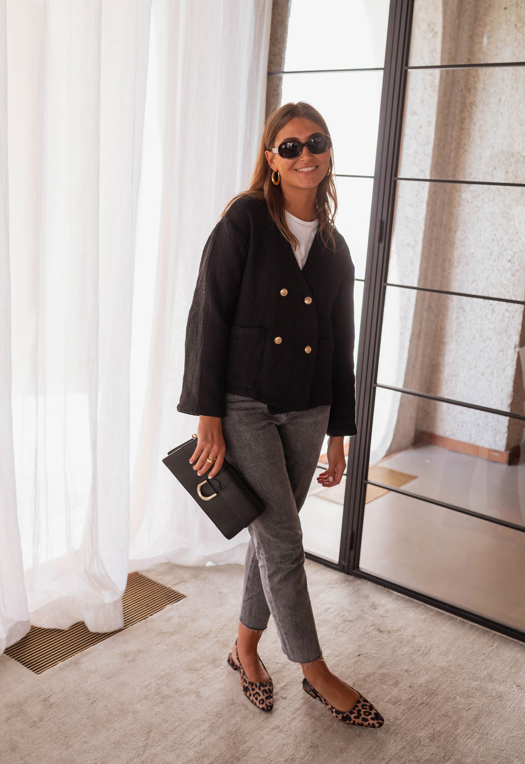 Tessa cardigan - black 