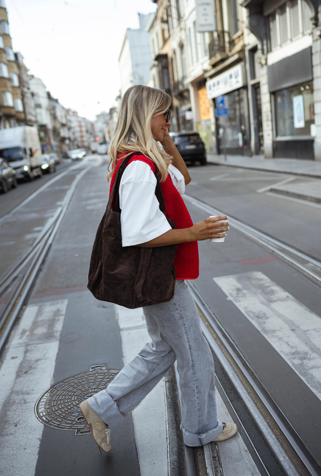 Gilet Kara - rouge