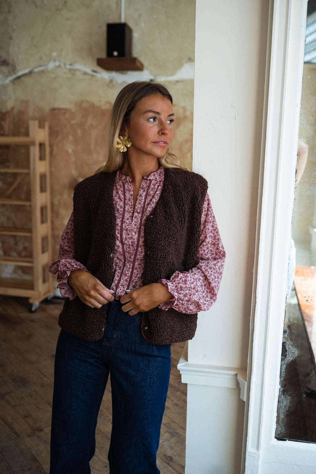 Gilet Taoh - brun