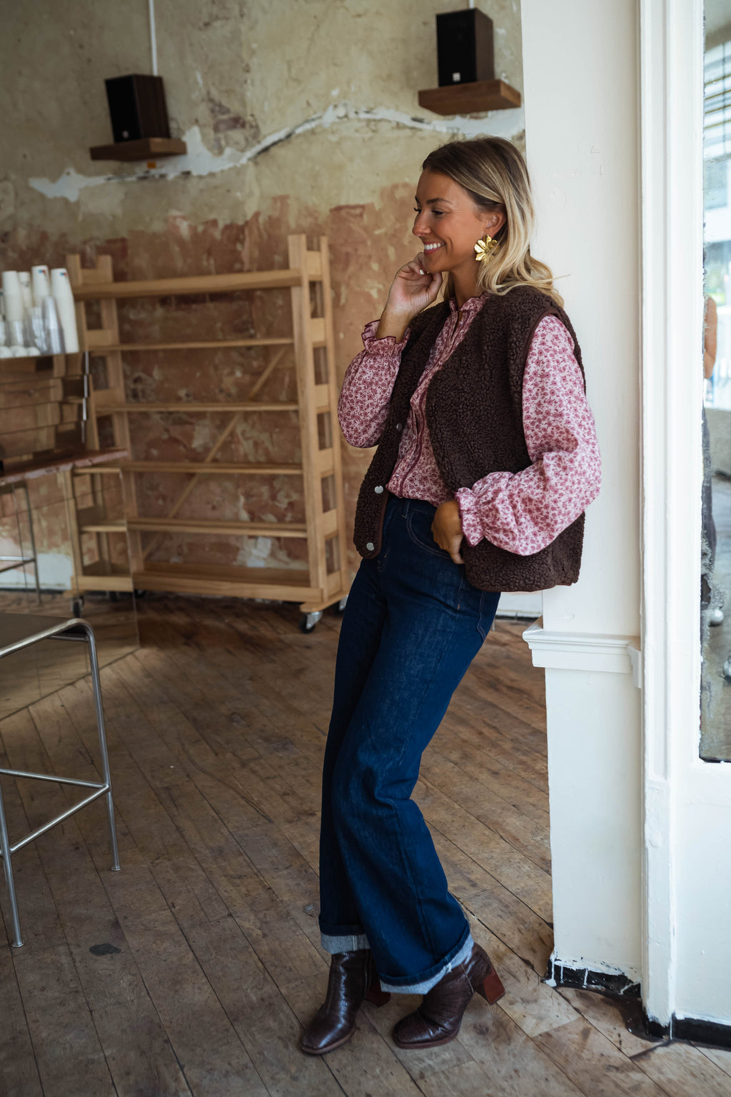 Gilet Taoh - brun