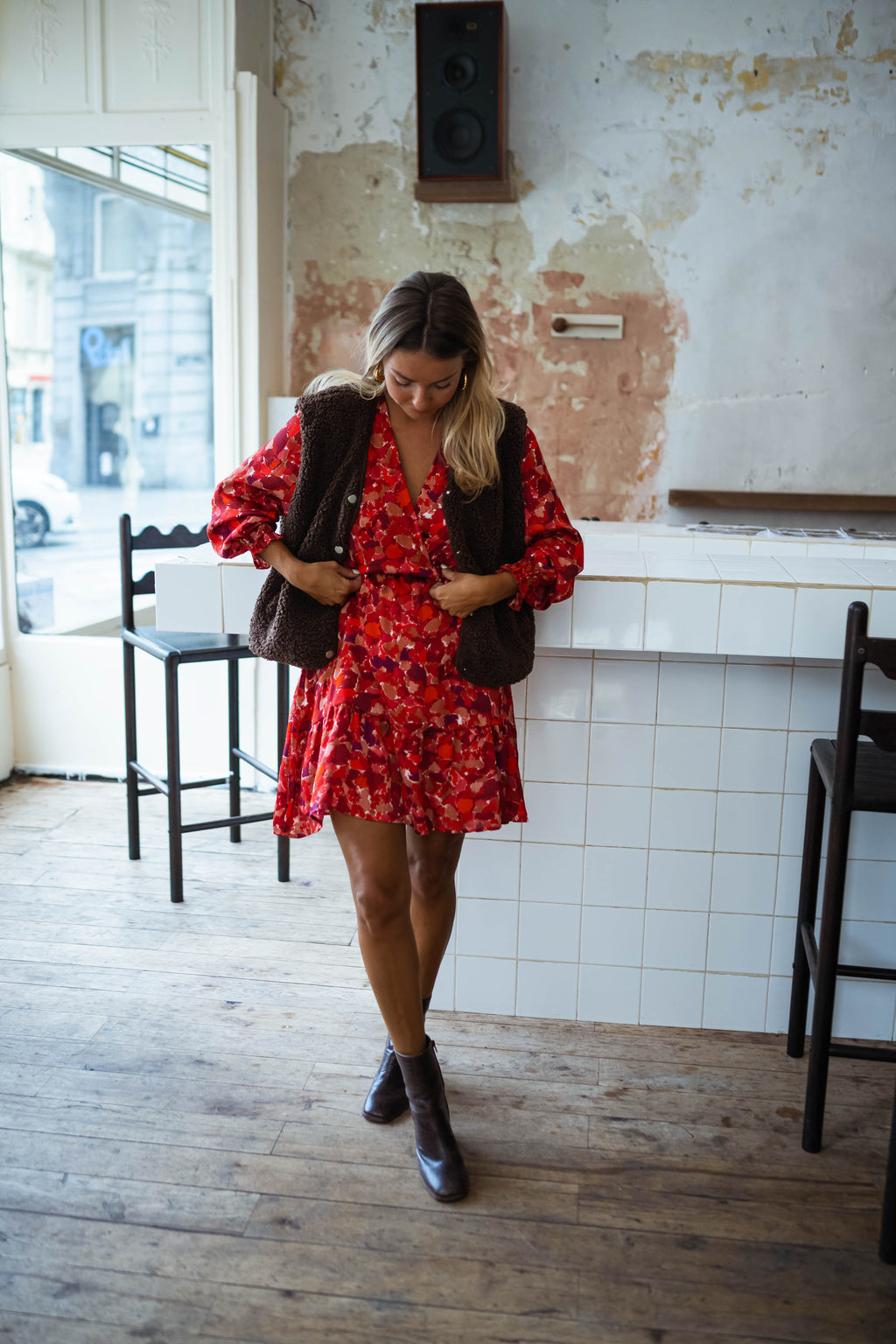 Gilet Taoh - brun