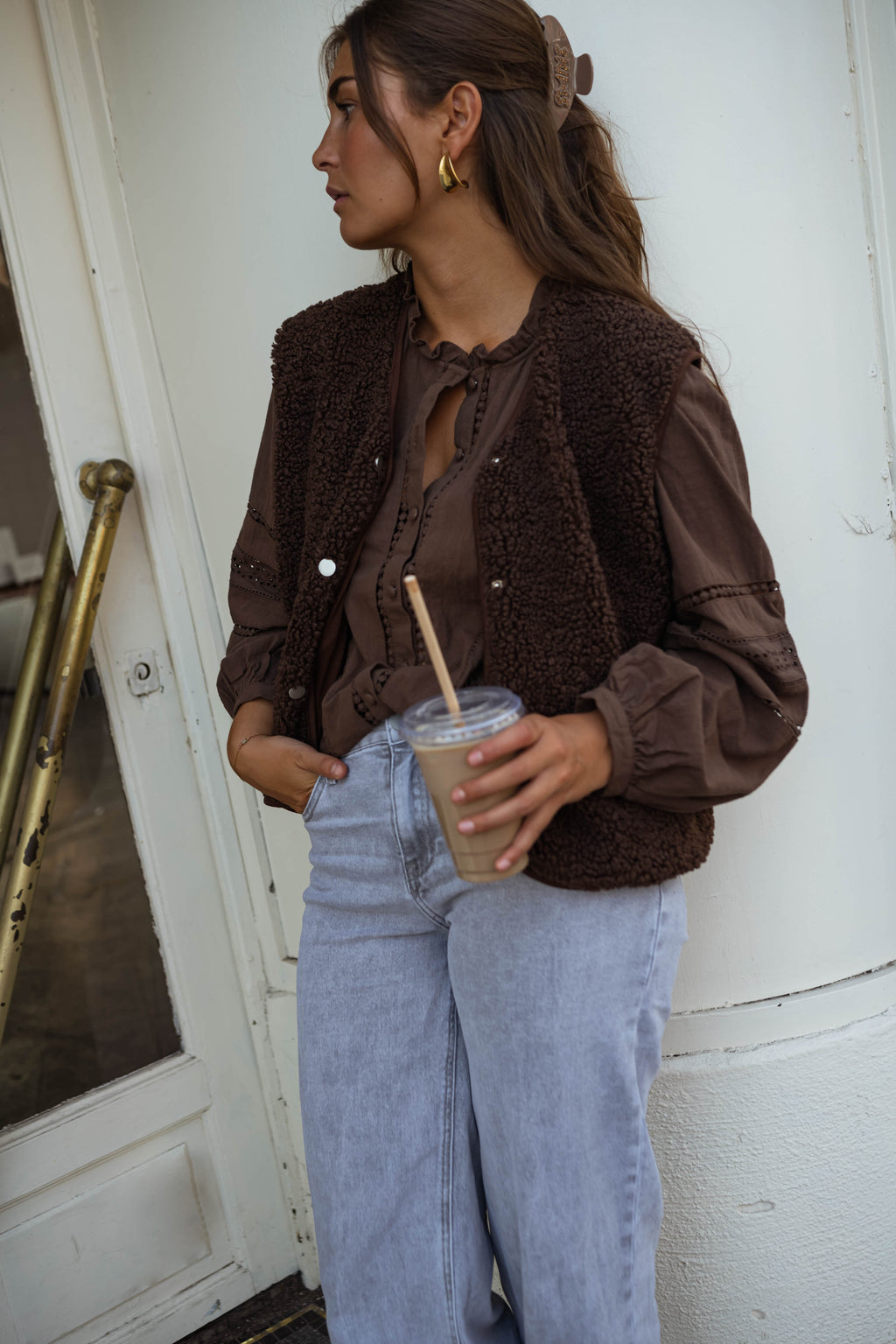 Gilet Taoh - brun