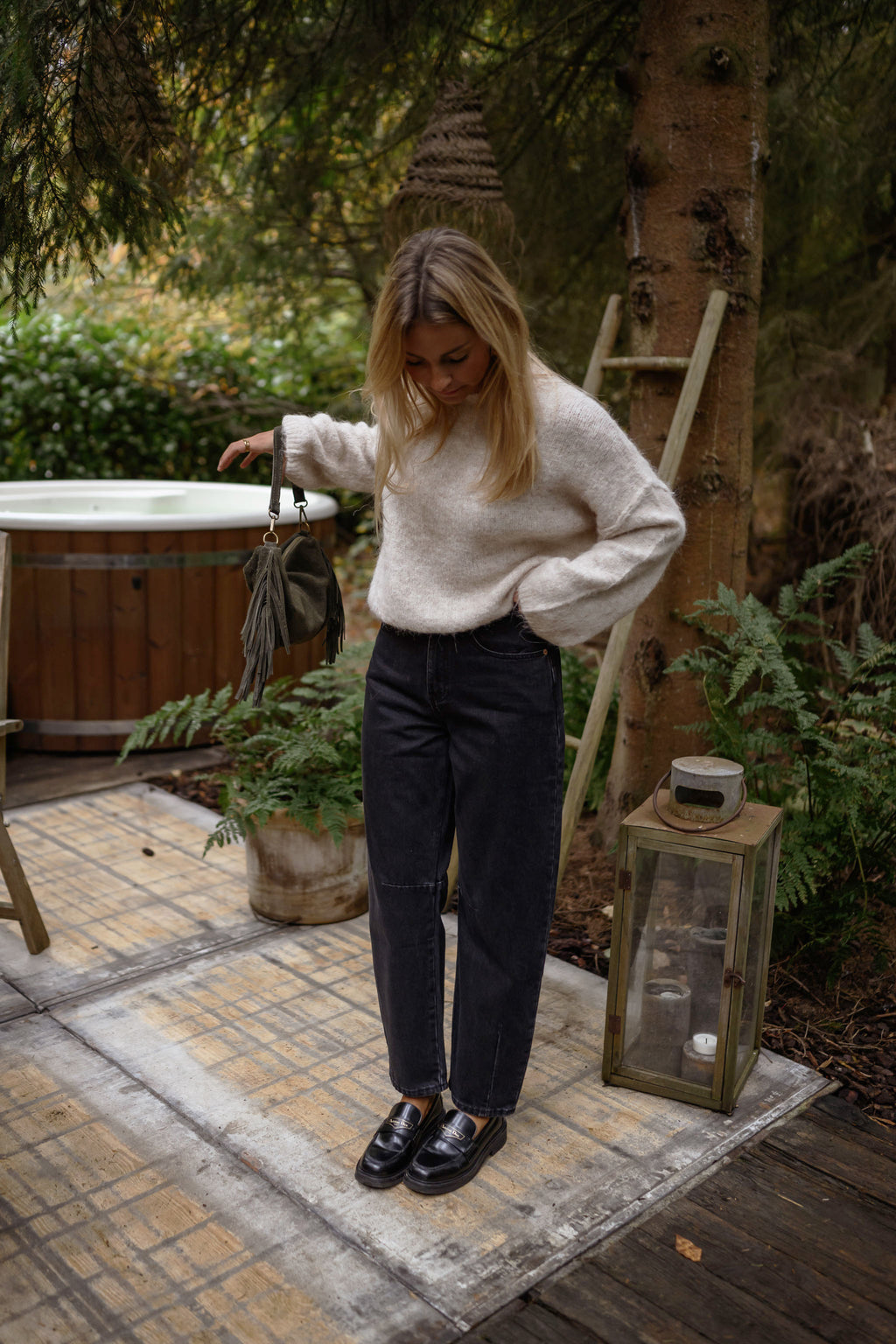 Jeans Brandy - gris foncé