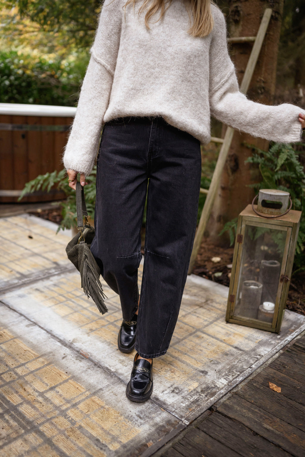 Jeans Brandy - gris foncé