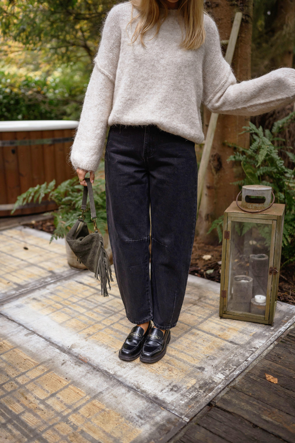 Jeans Brandy - gris foncé