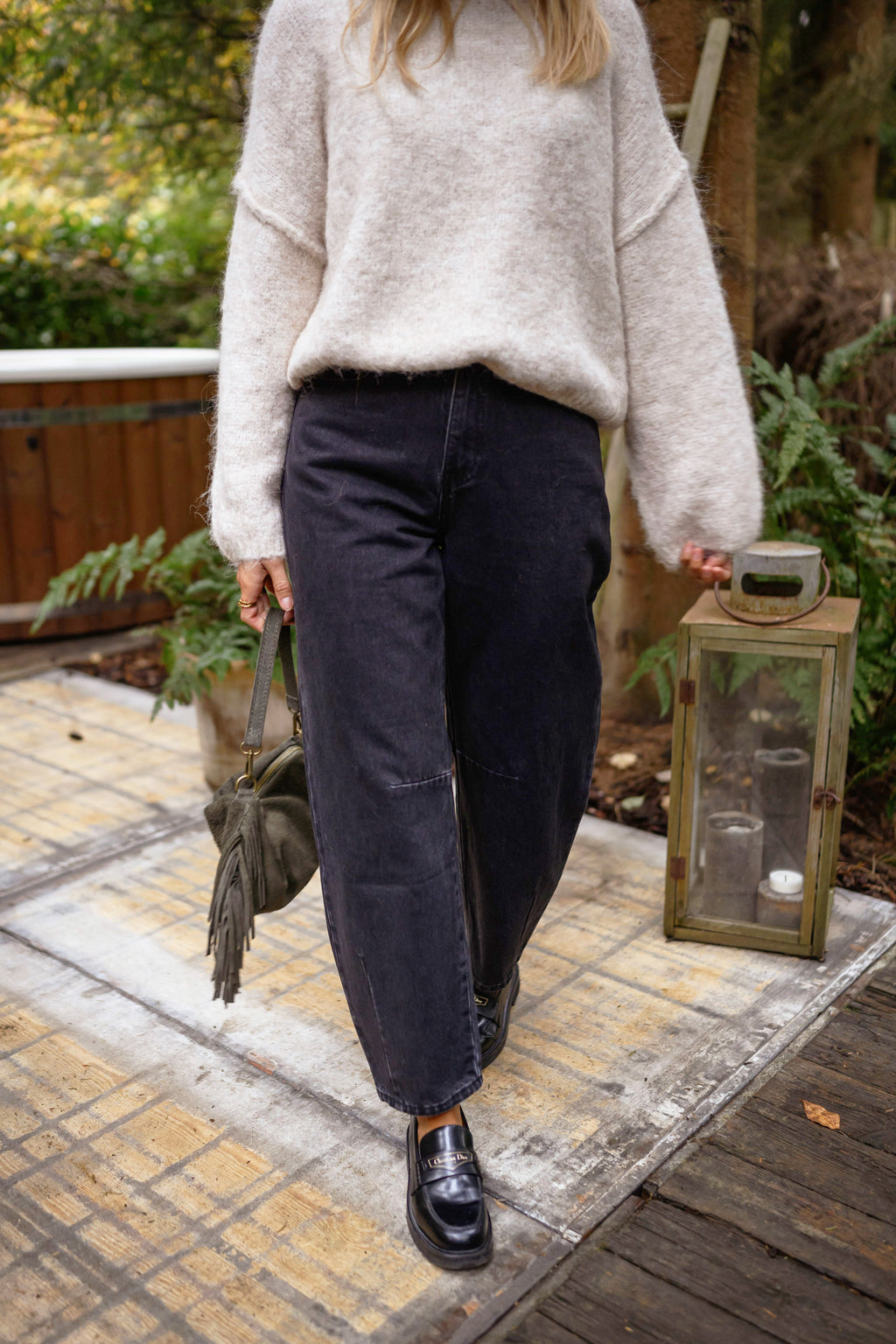 Jeans Brandy - gris foncé
