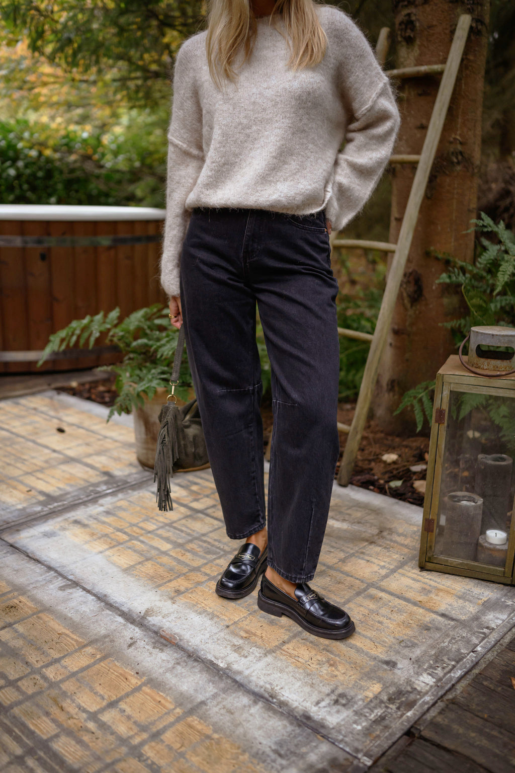 Jeans Brandy - gris foncé