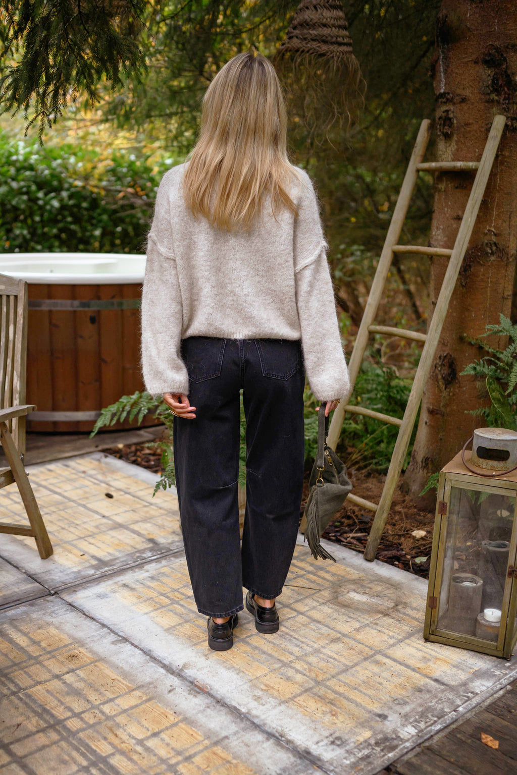 Jeans Brandy - gris foncé