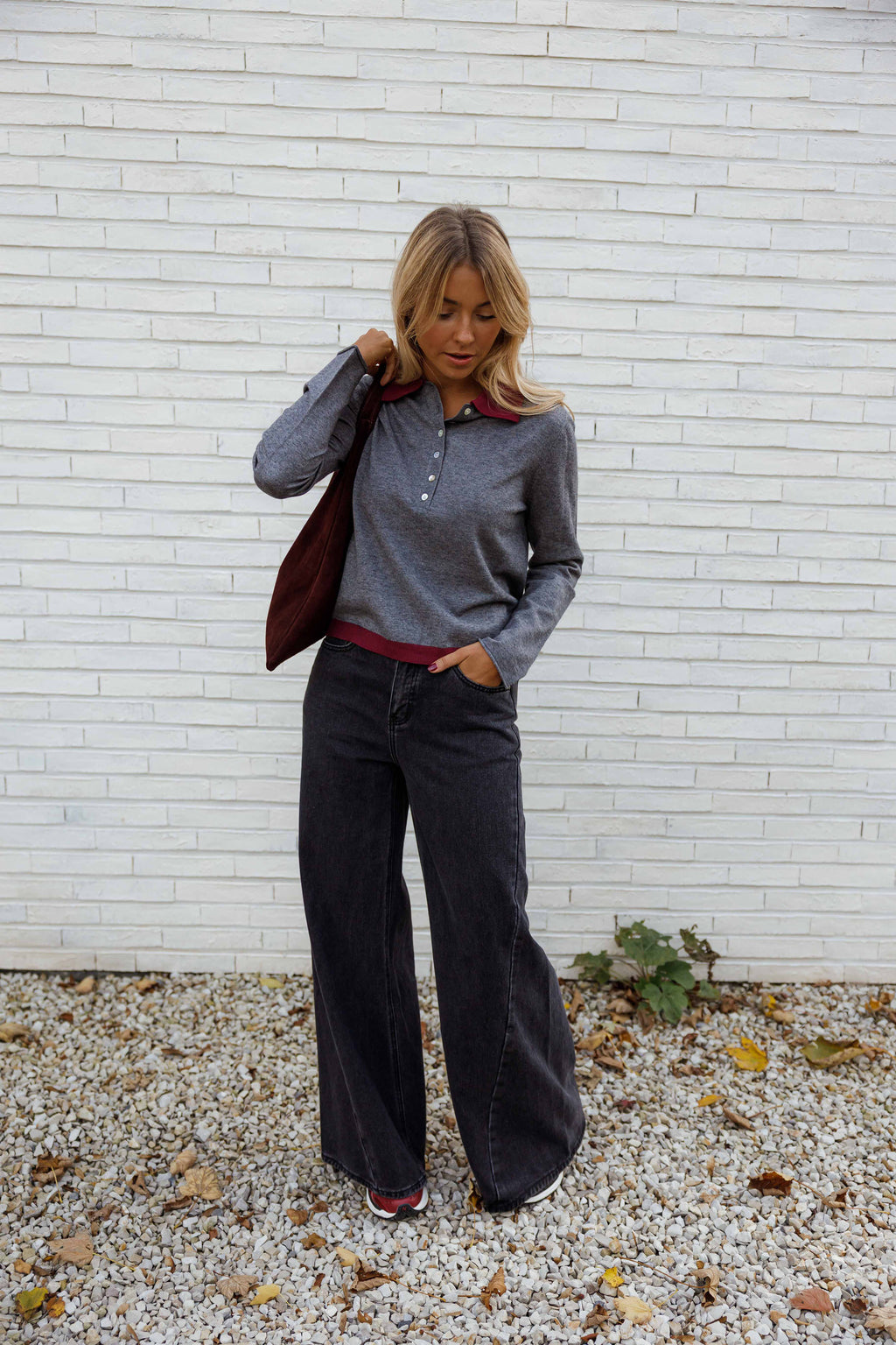 Jeans Guetta - gris foncé