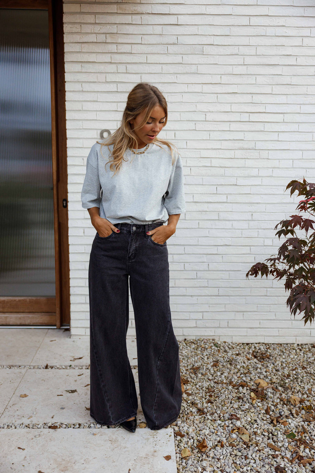 Jeans Guetta - gris foncé