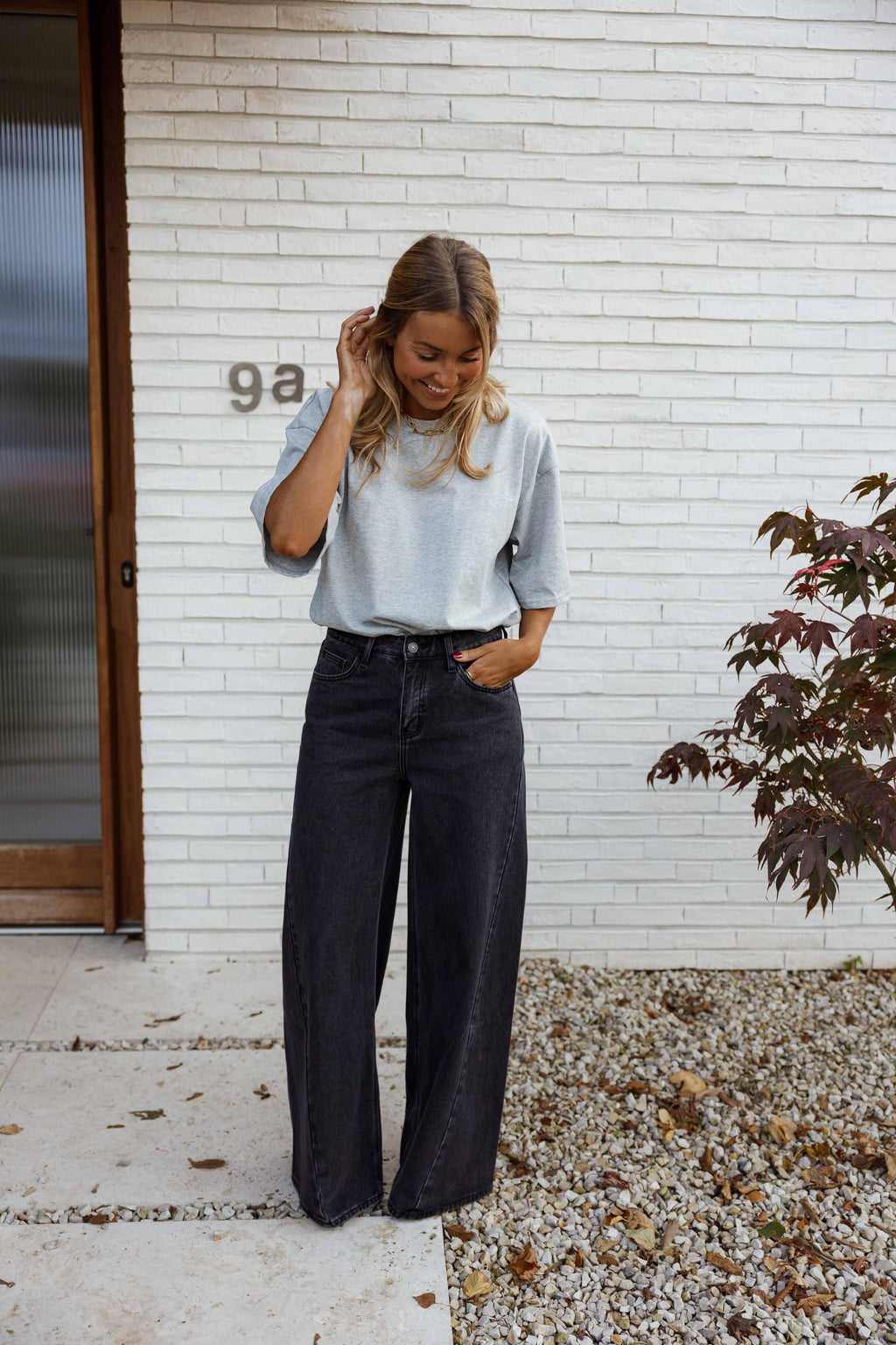 Jeans Guetta - gris foncé