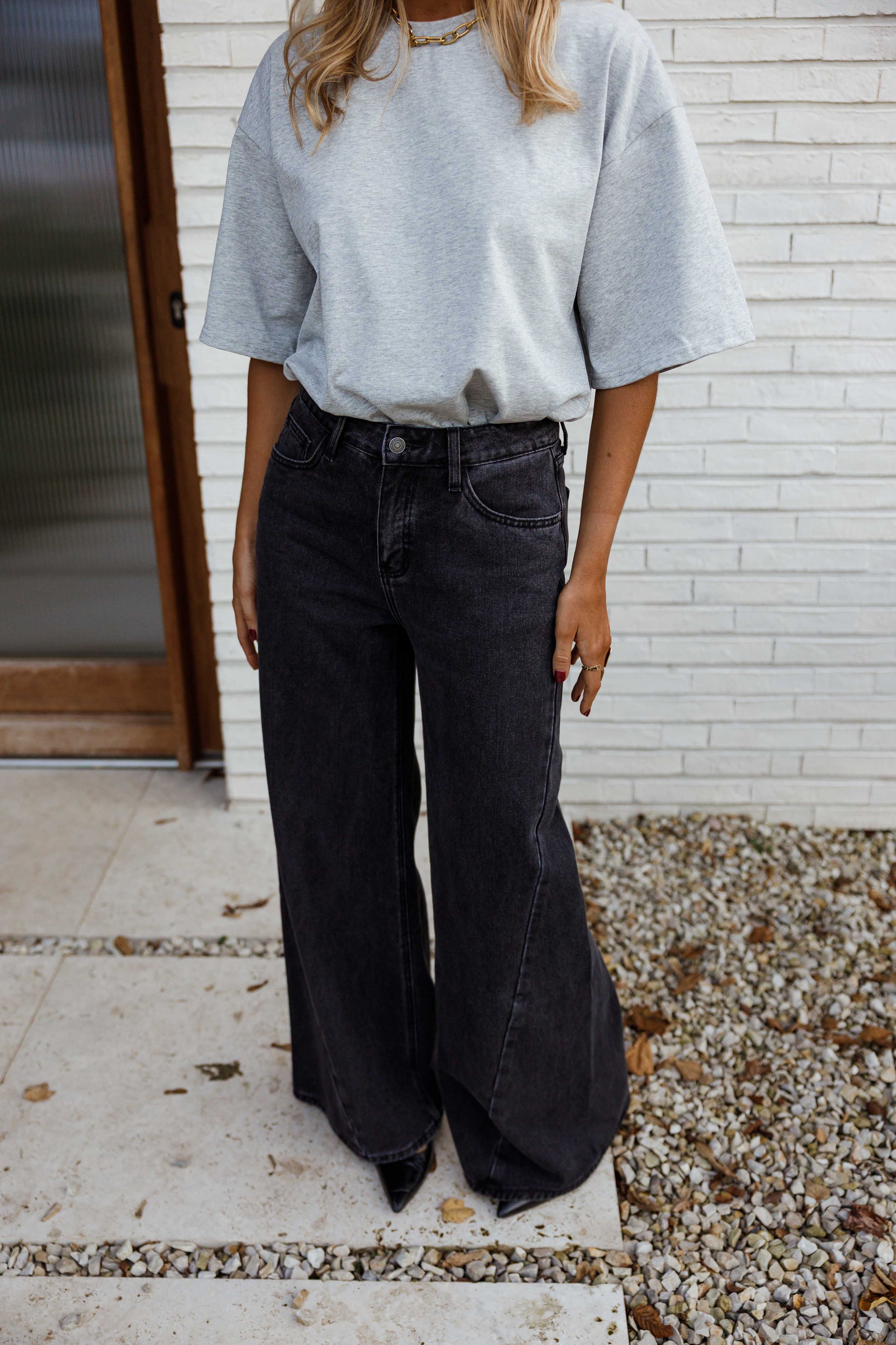 Jeans Guetta - gris foncé