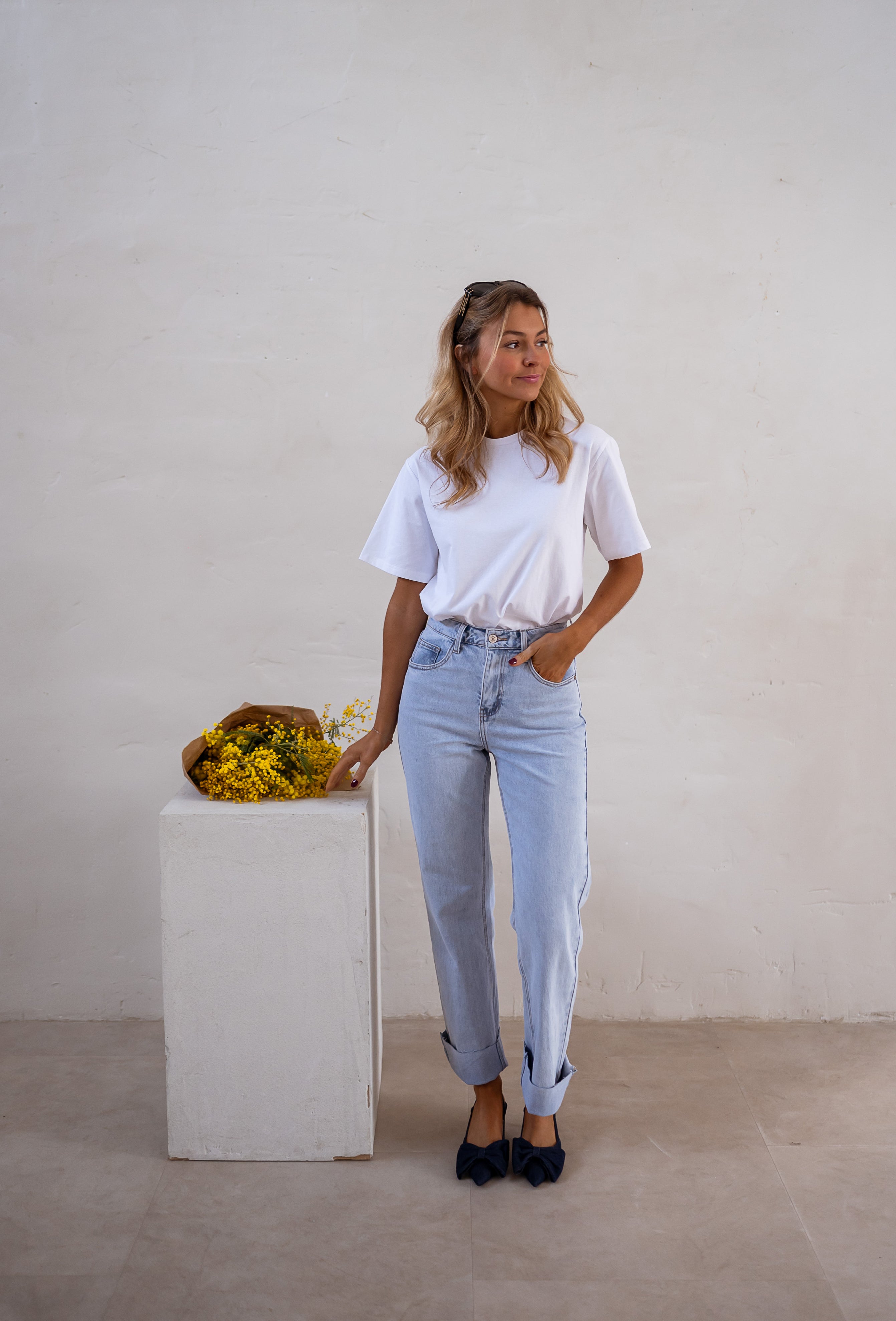 パンツ THE SHISHIKUI EASY JEANS 38 THE SHISHIKUI easy jean シシクイ ロンハーマン - メルカリ