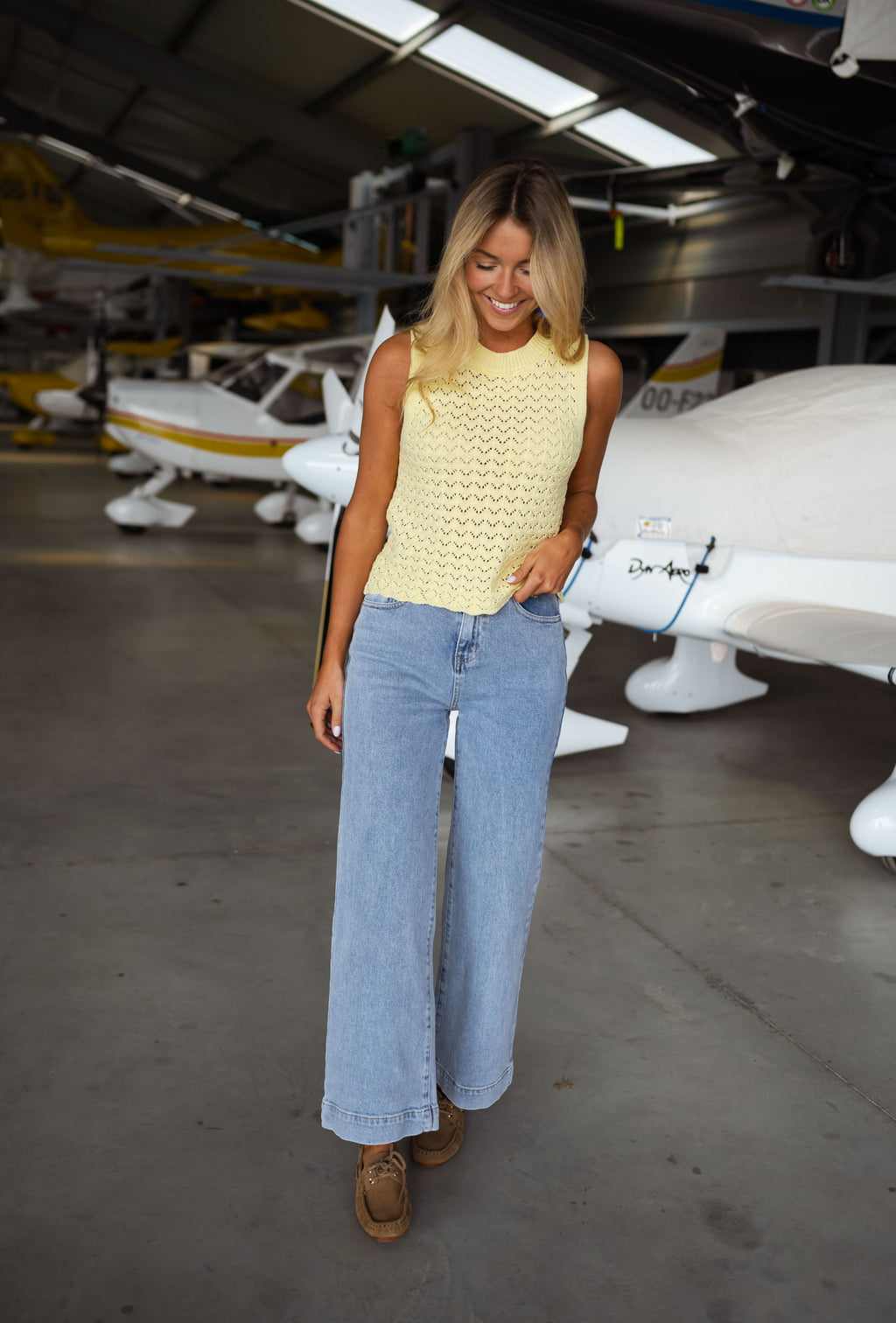Jeans Roseli - bleu