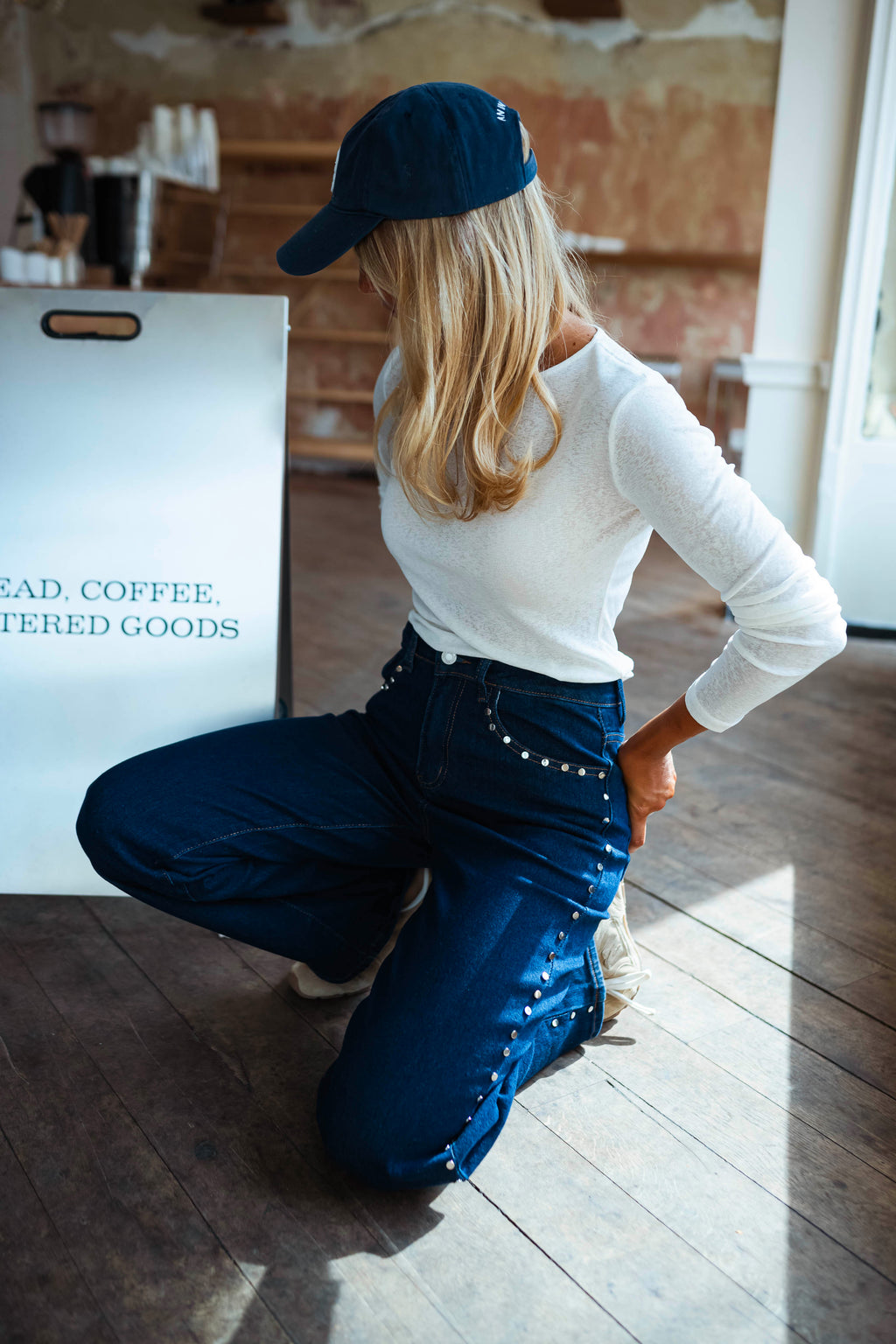 Jeans Carter - bleu