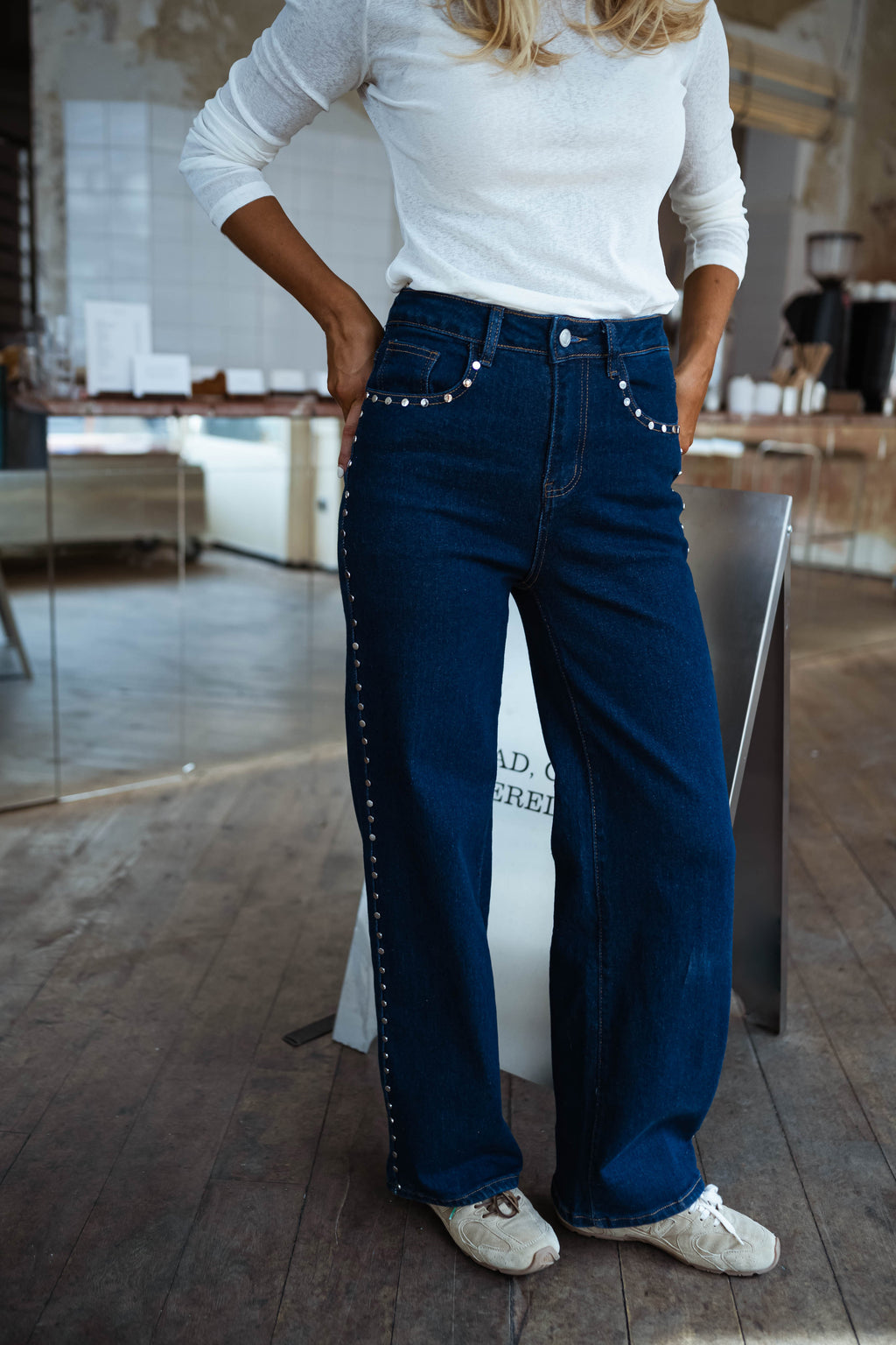 Jeans Carter - bleu