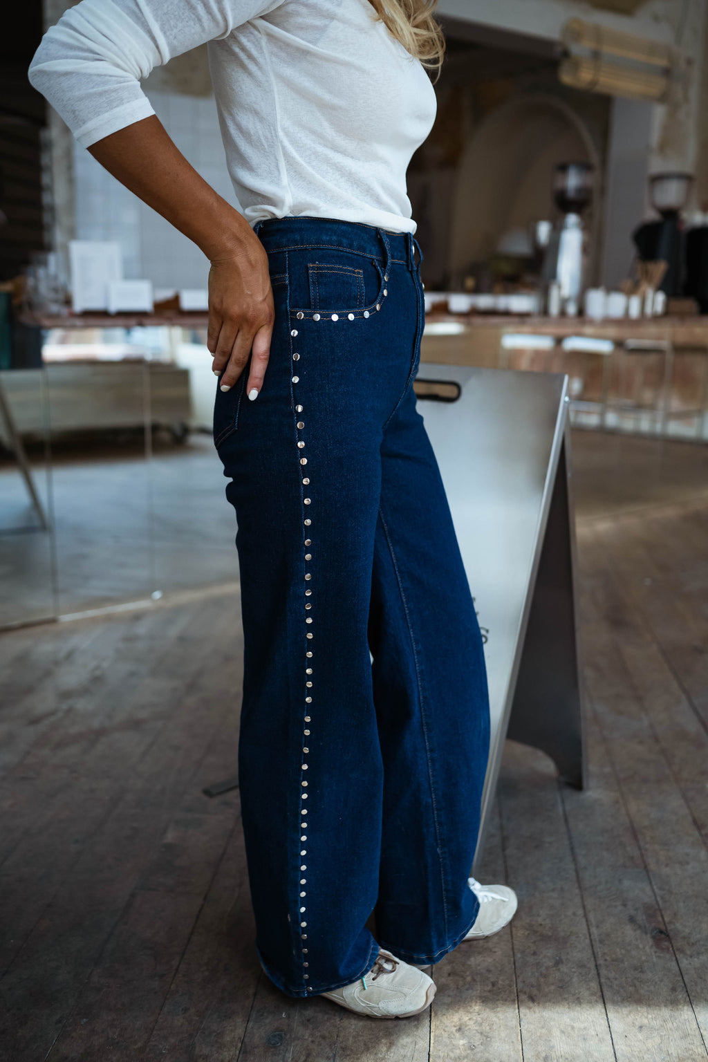 Jeans Carter - bleu