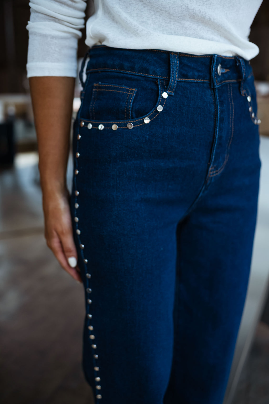 Jeans Carter - bleu
