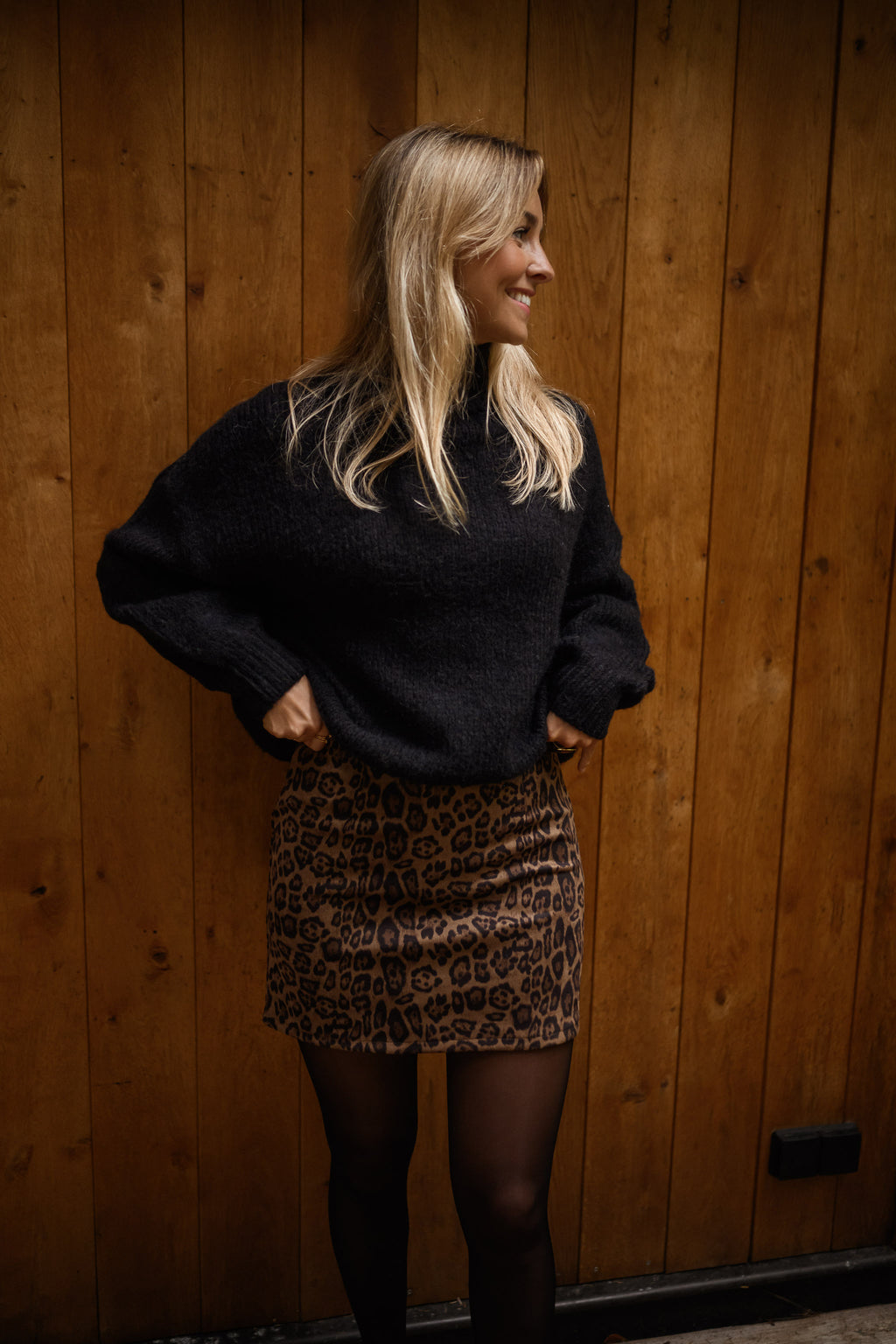 Hopa skirt - leopard