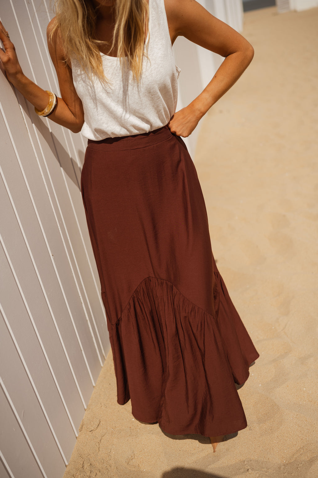 Manhattan skirt - brown