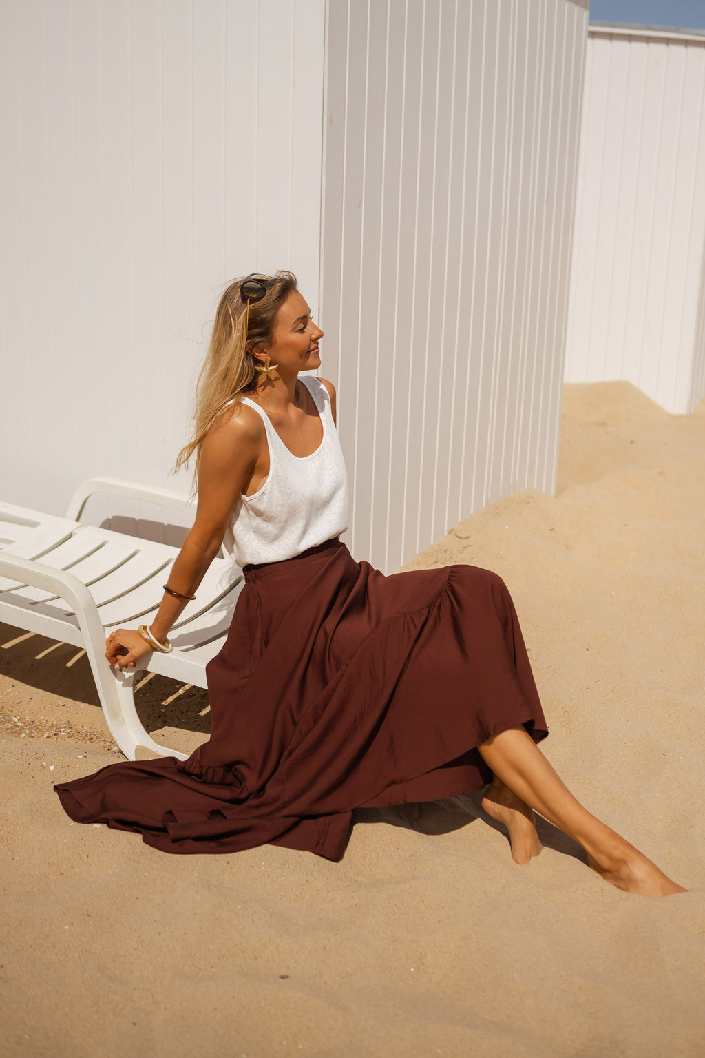 Manhattan skirt - brown