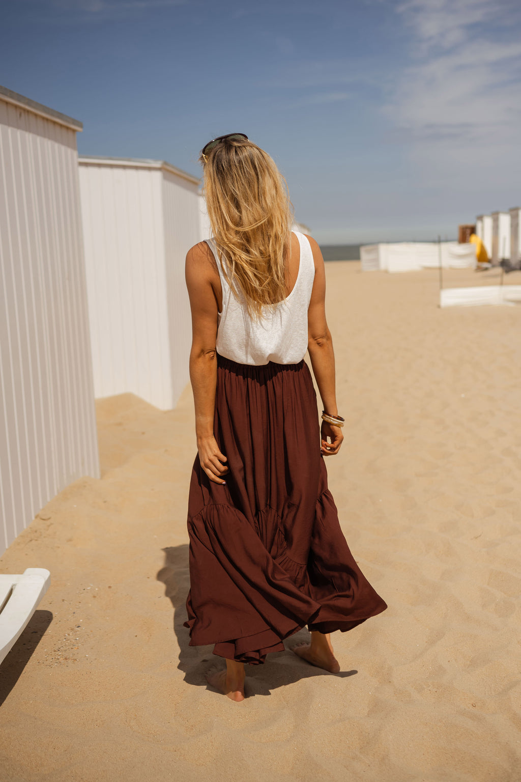 Manhattan skirt - brown