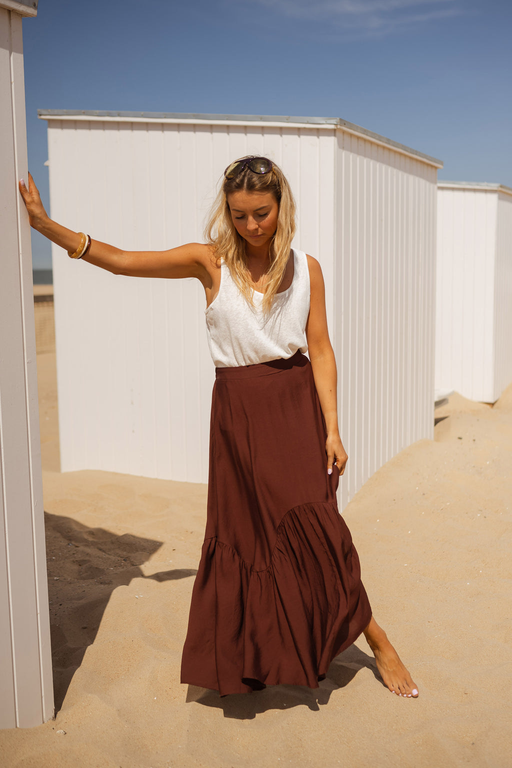 Manhattan skirt - brown