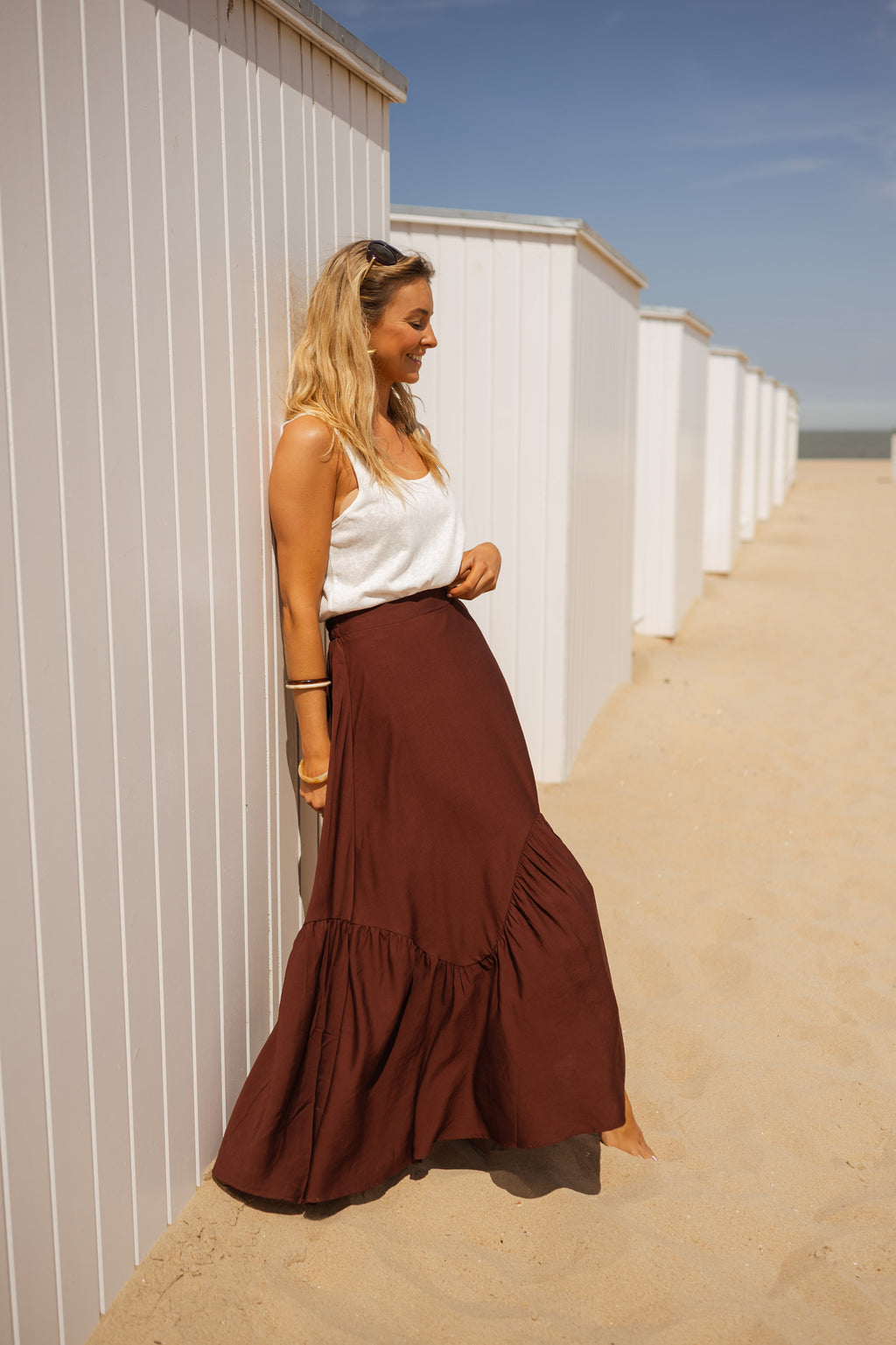Manhattan skirt - brown