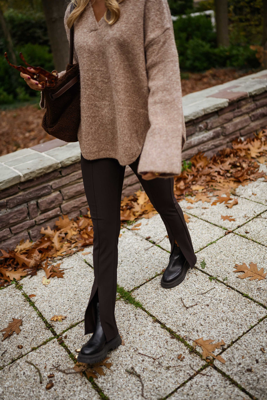 Legging Janice - chocolat