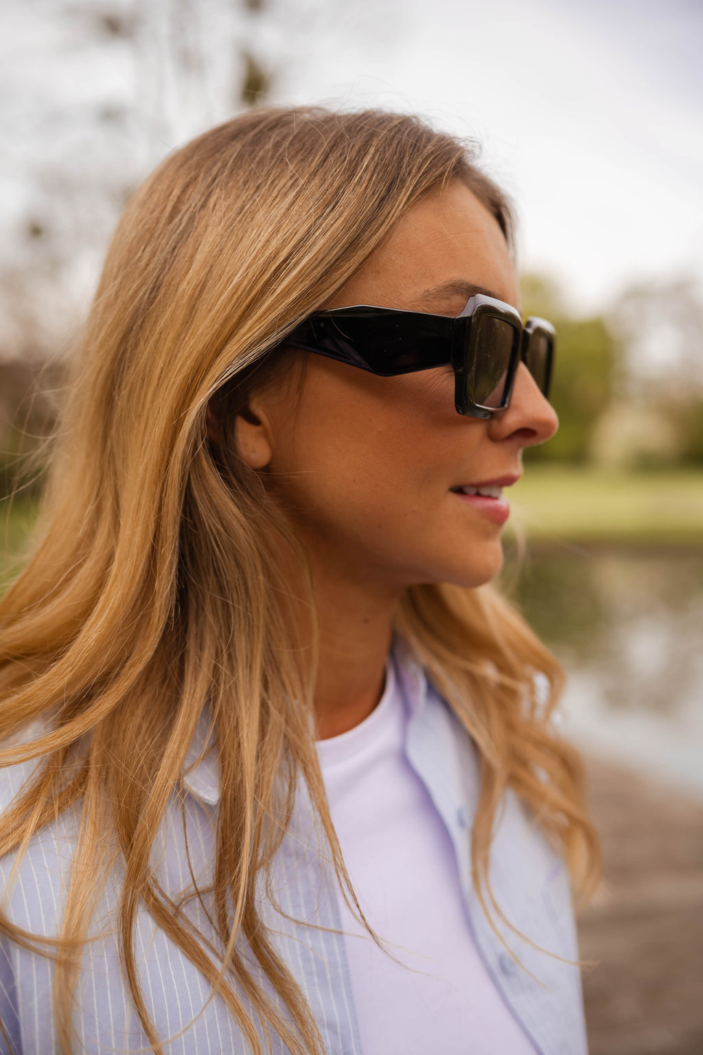 Lunettes de soleil Magy - noires