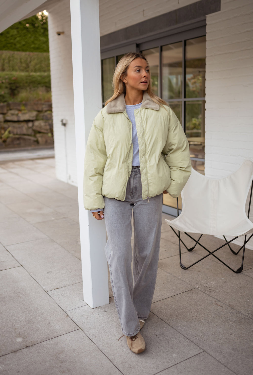 Amista coat - green