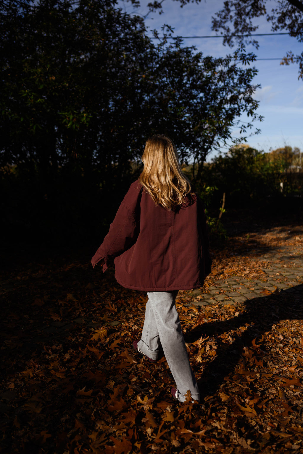 Manteau Clio - bordeaux