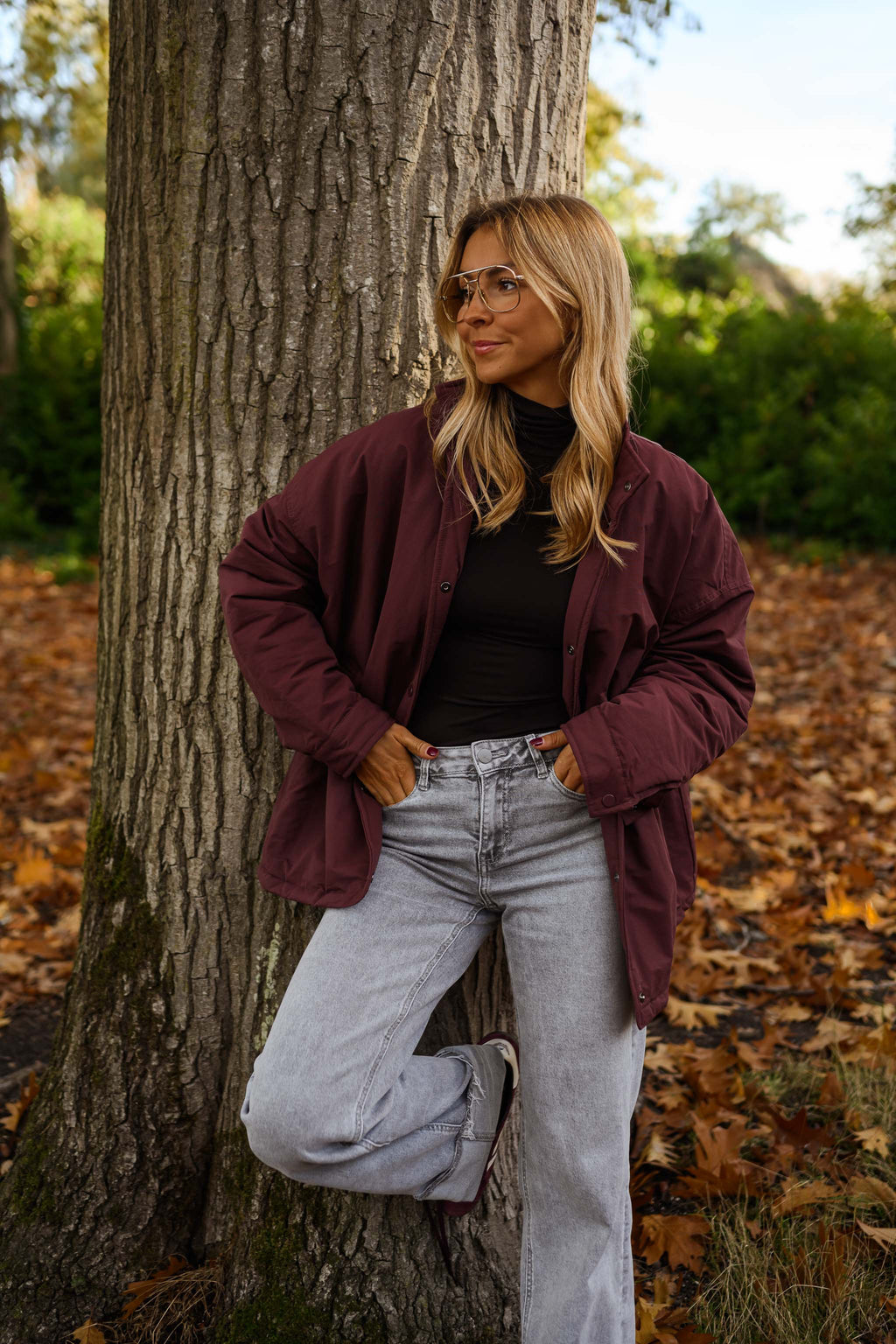 Manteau Clio - bordeaux