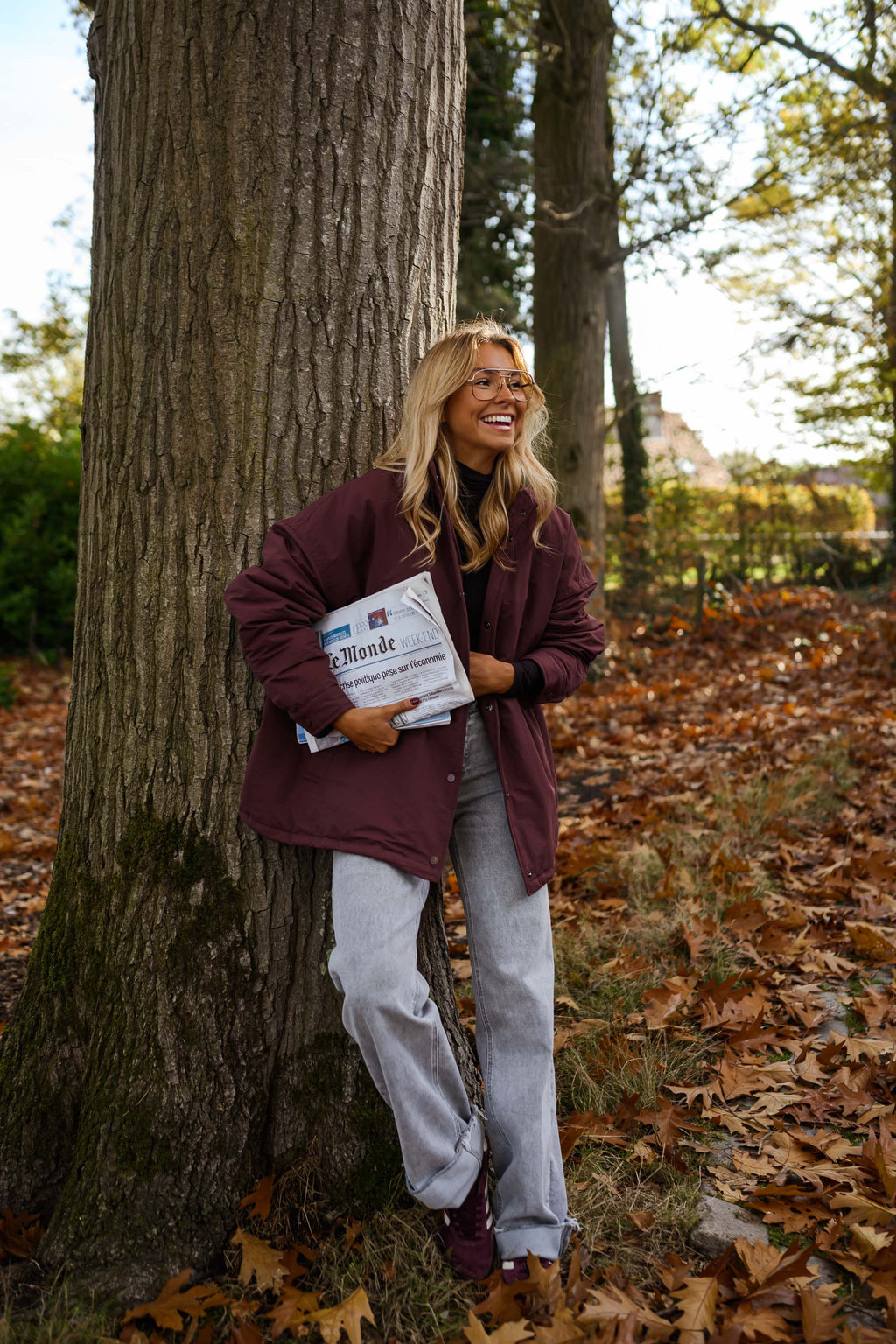 Manteau Clio - bordeaux