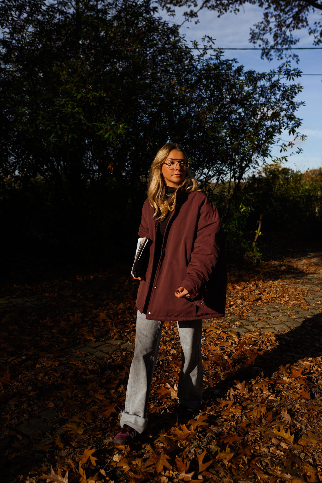 Manteau Clio - bordeaux