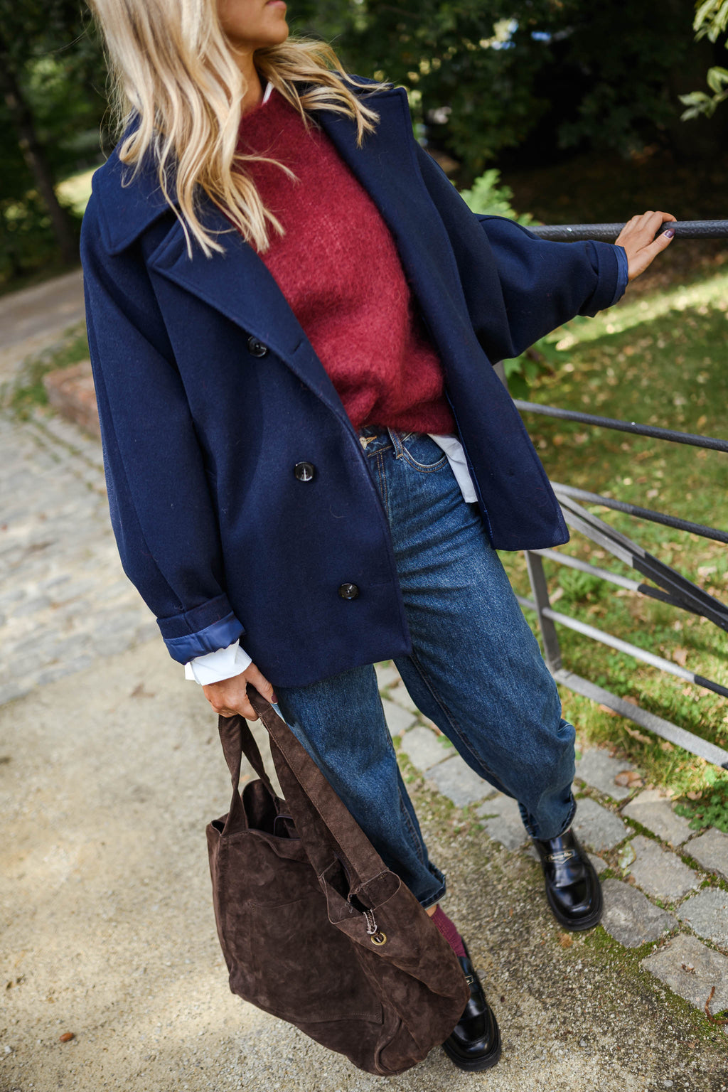 Marlise coat - blue