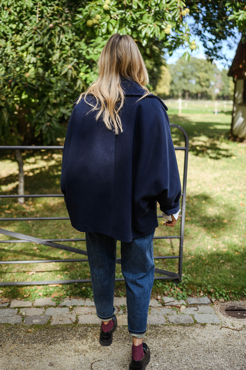 Marlise coat - blue