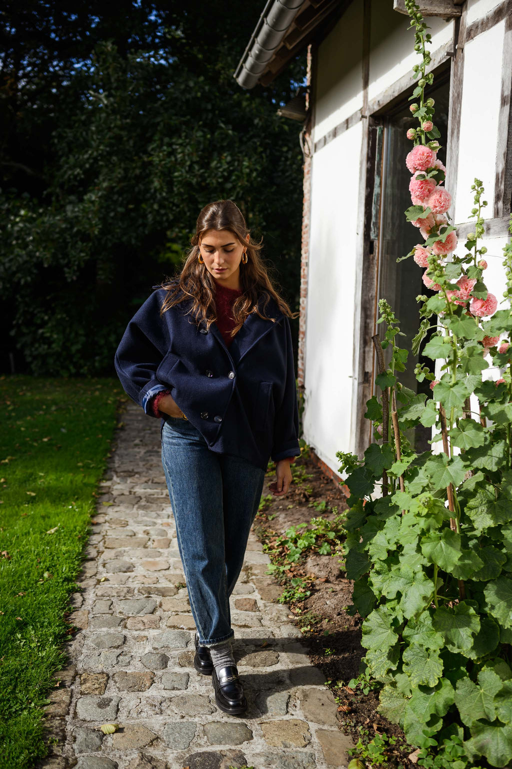 Marlise coat - blue