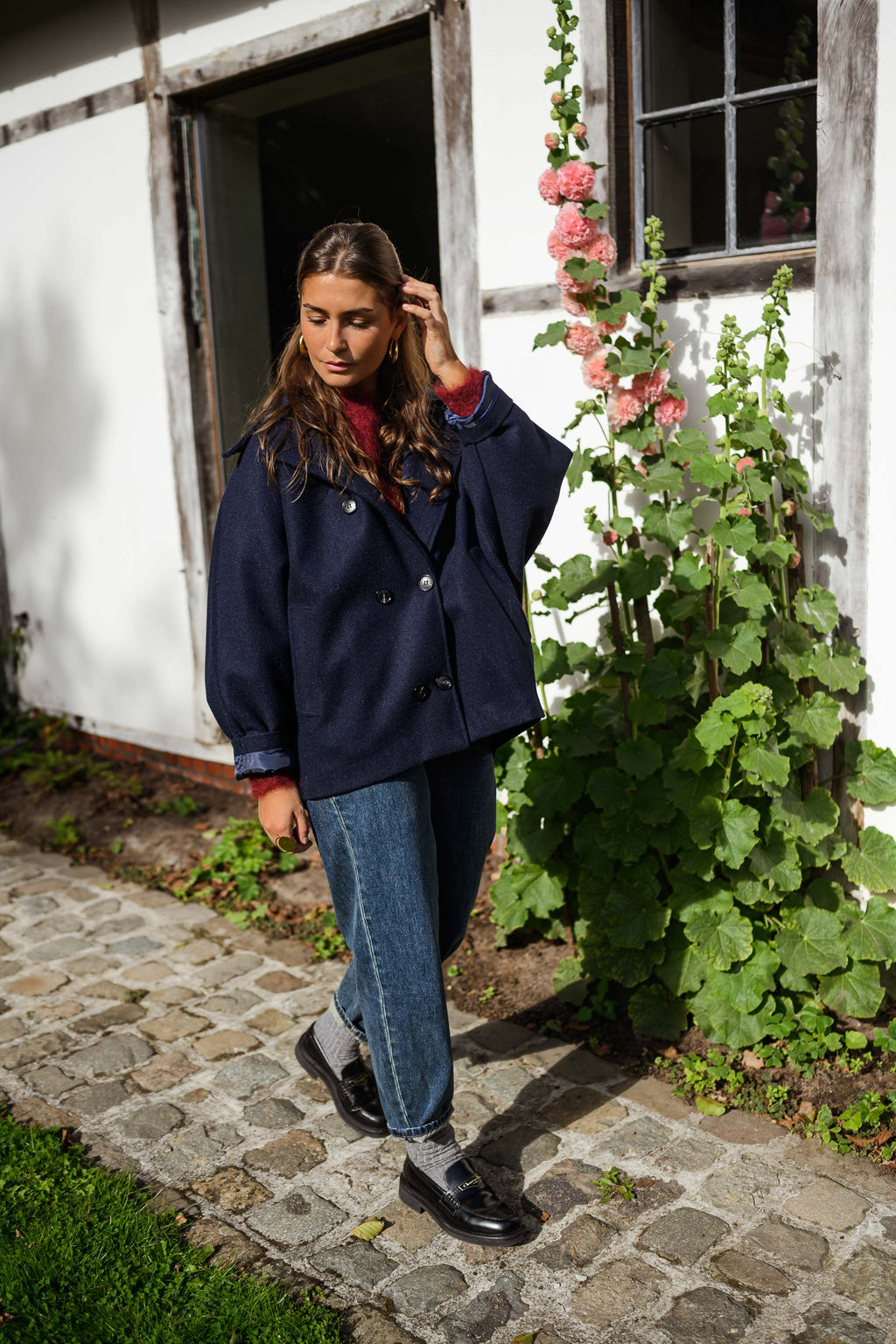 Marlise coat - blue