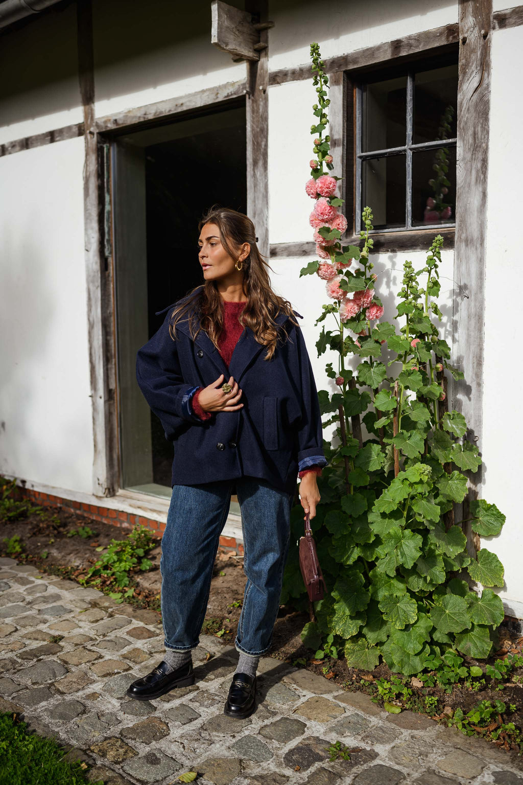 Marlise coat - blue